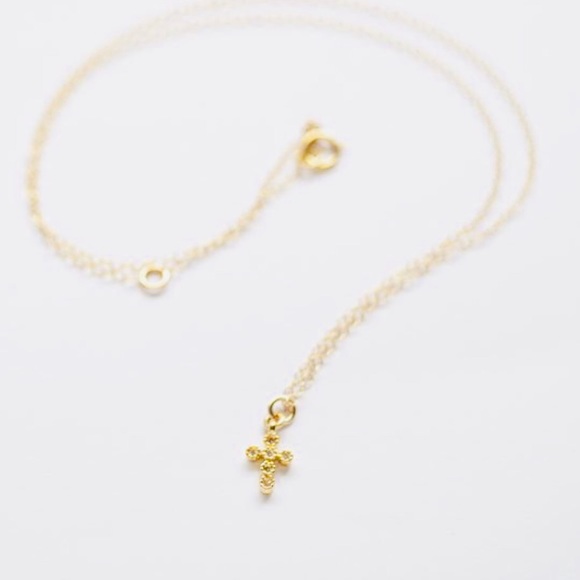 ✨✨Extra Tiny Cross Necklace✨✨ - Picture 4 of 4